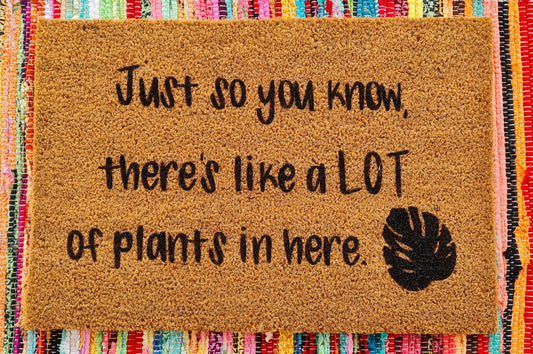 Lots of Plants Door Mat