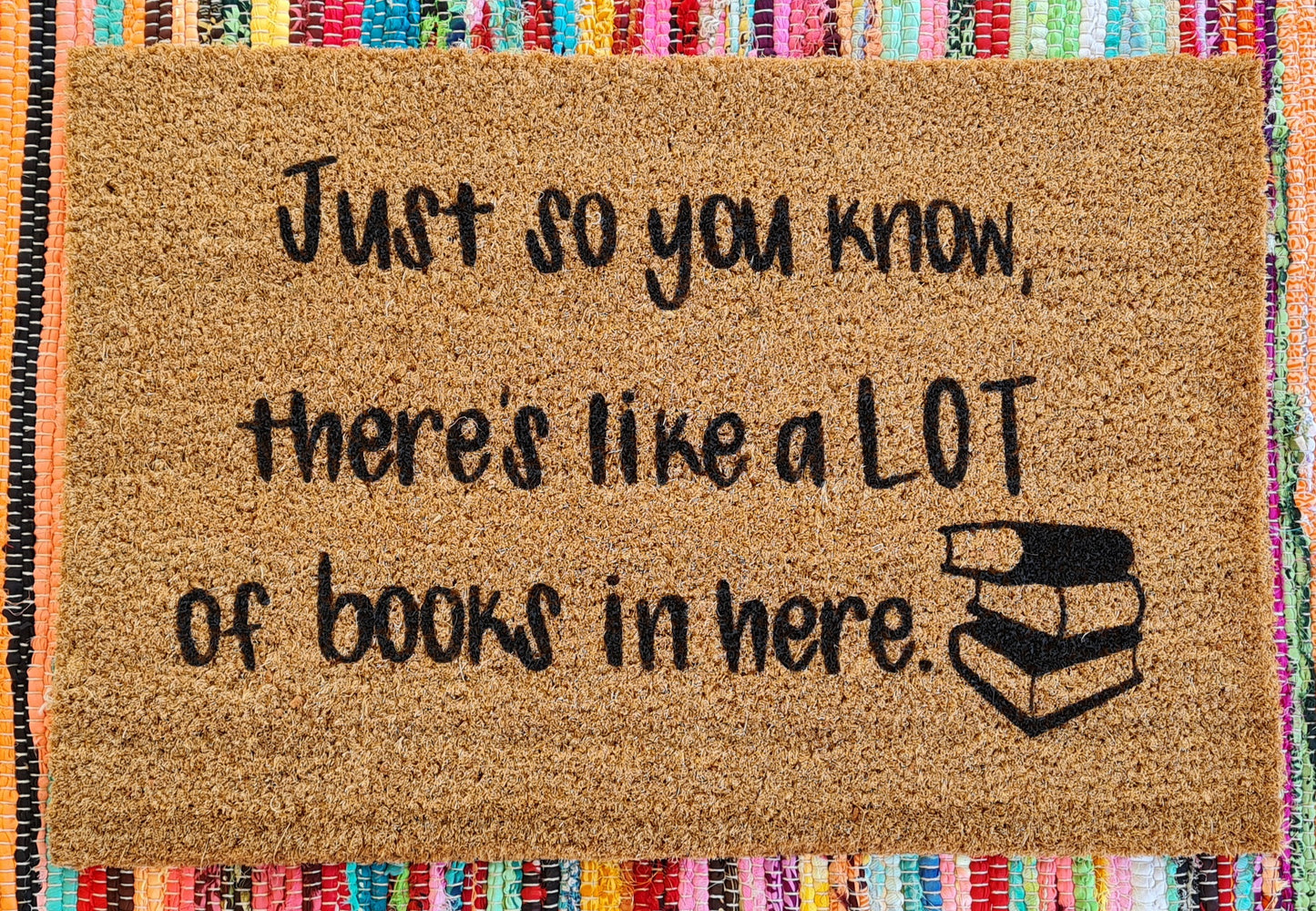 Lots of books Door Mat