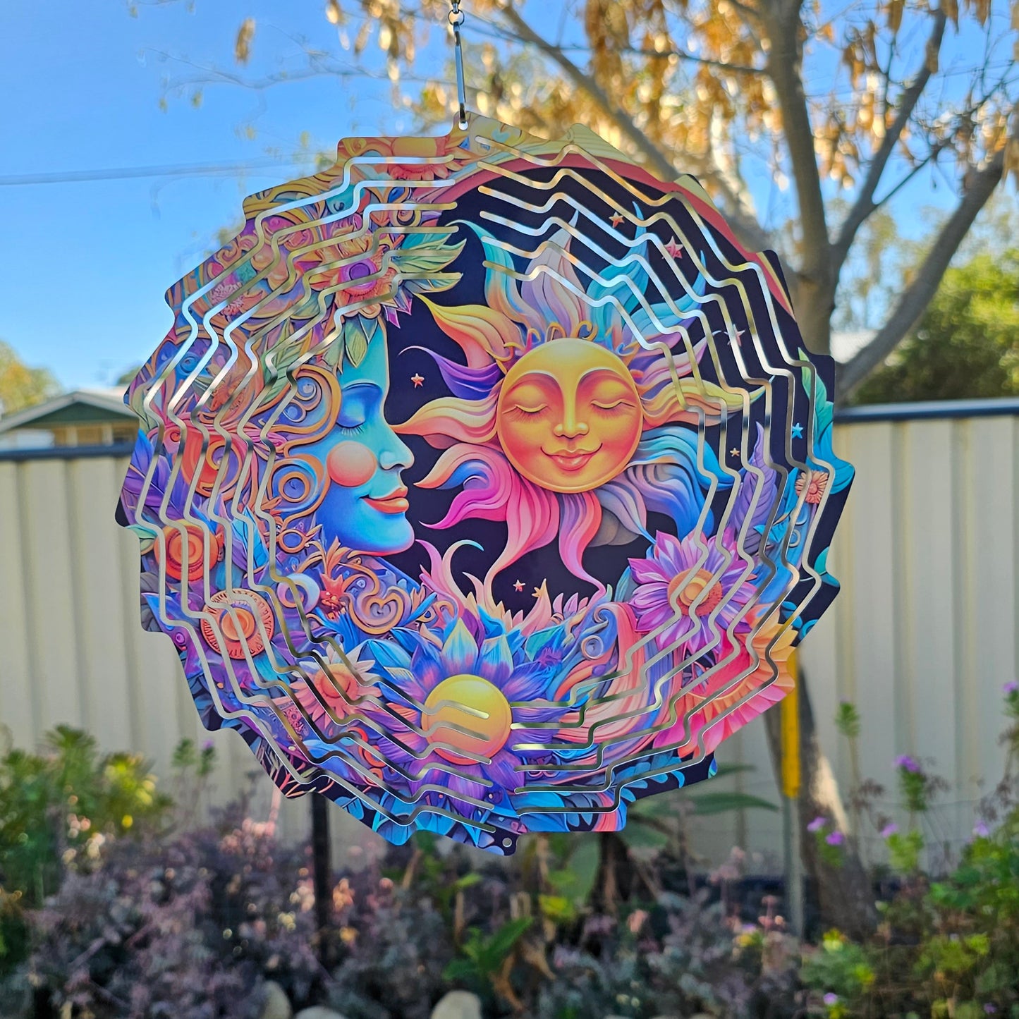 Pretty Sun & Moon Windspinner