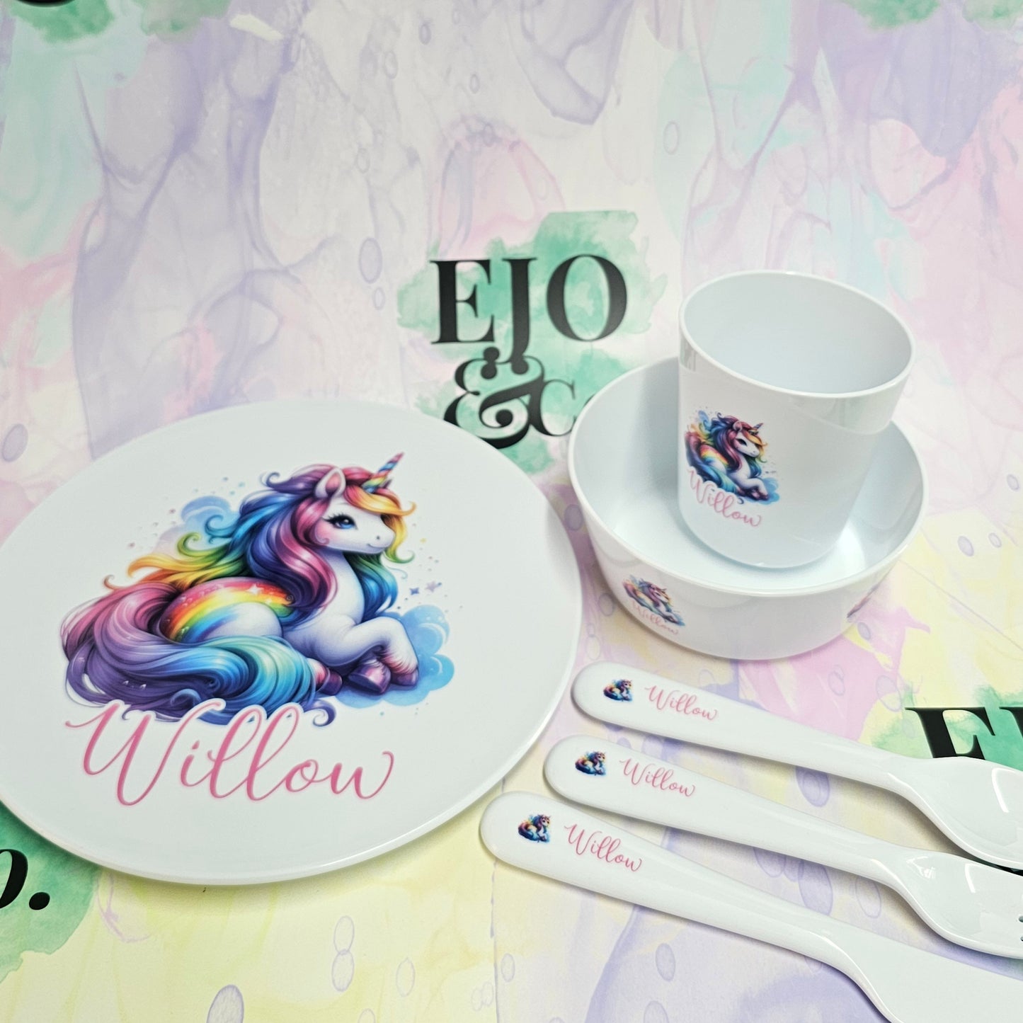 Personalised Kids Dinner Sets