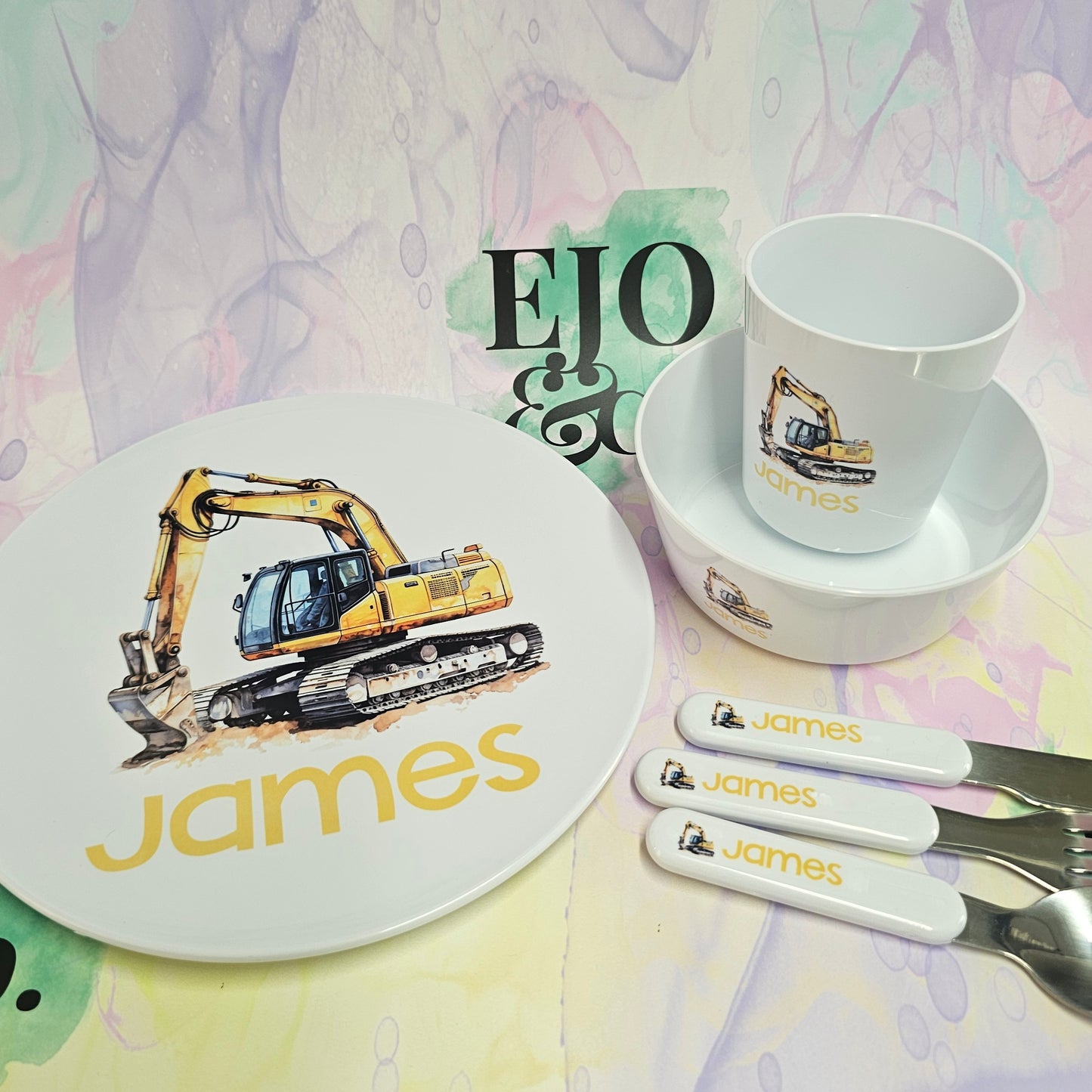 Personalised Kids Dinner Sets