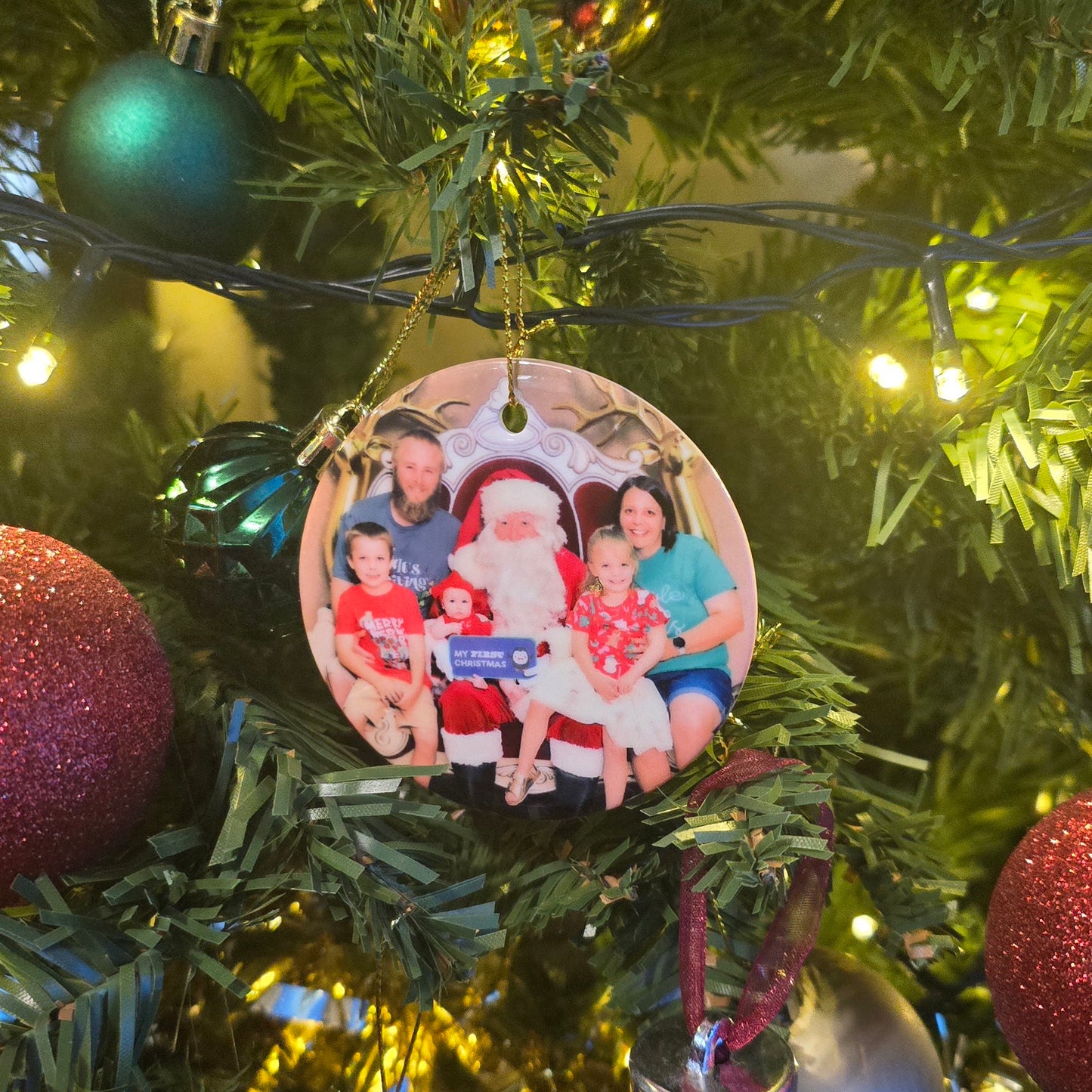 Personalised Photo Ceramic Ornament