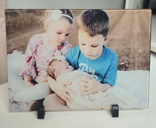 Personalised Glass Serving Board