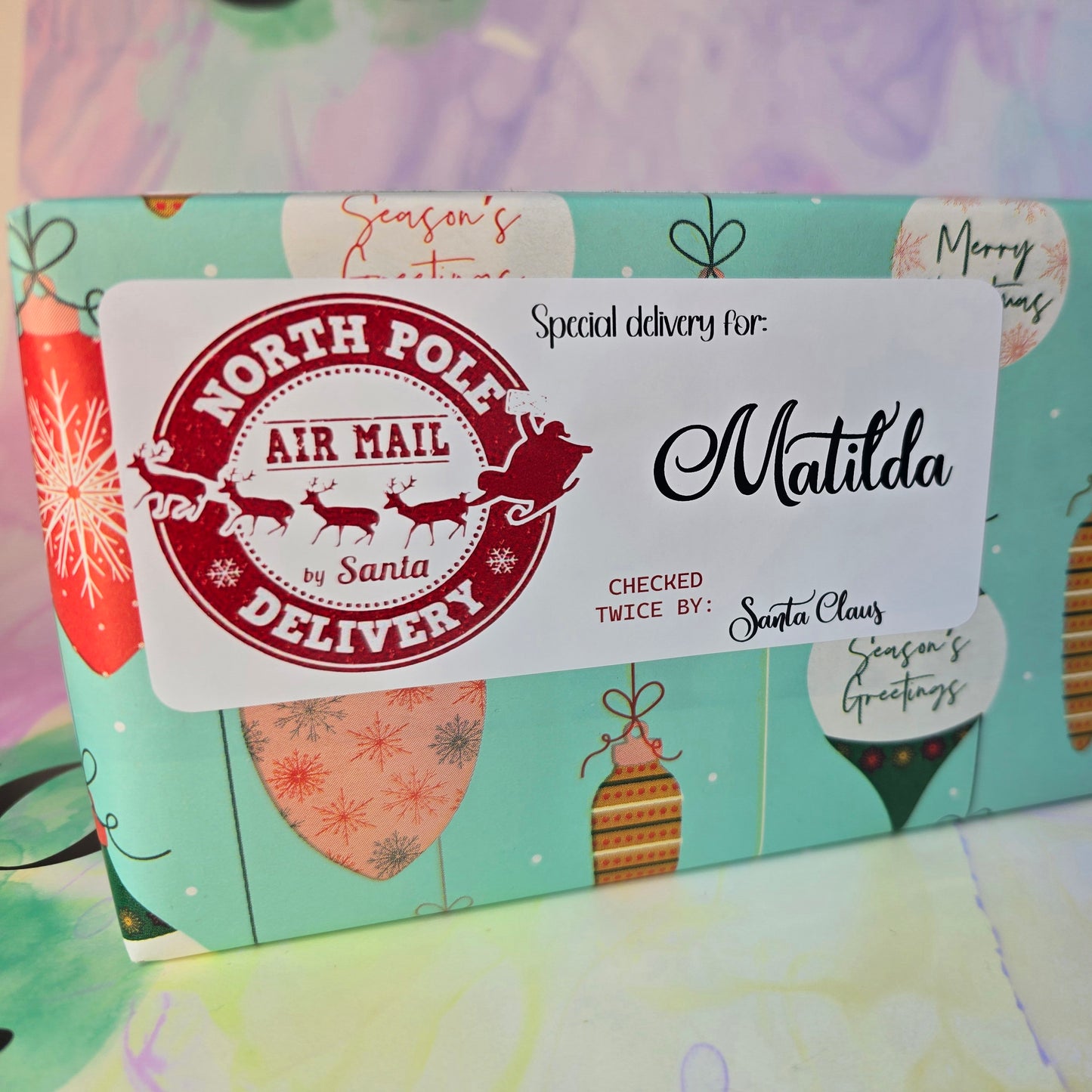 Personalised Santa Present Labels