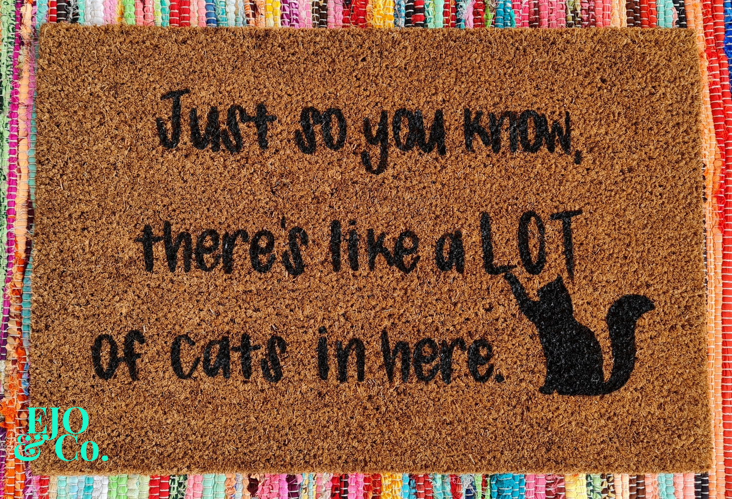 Lots of Cats Door Mat