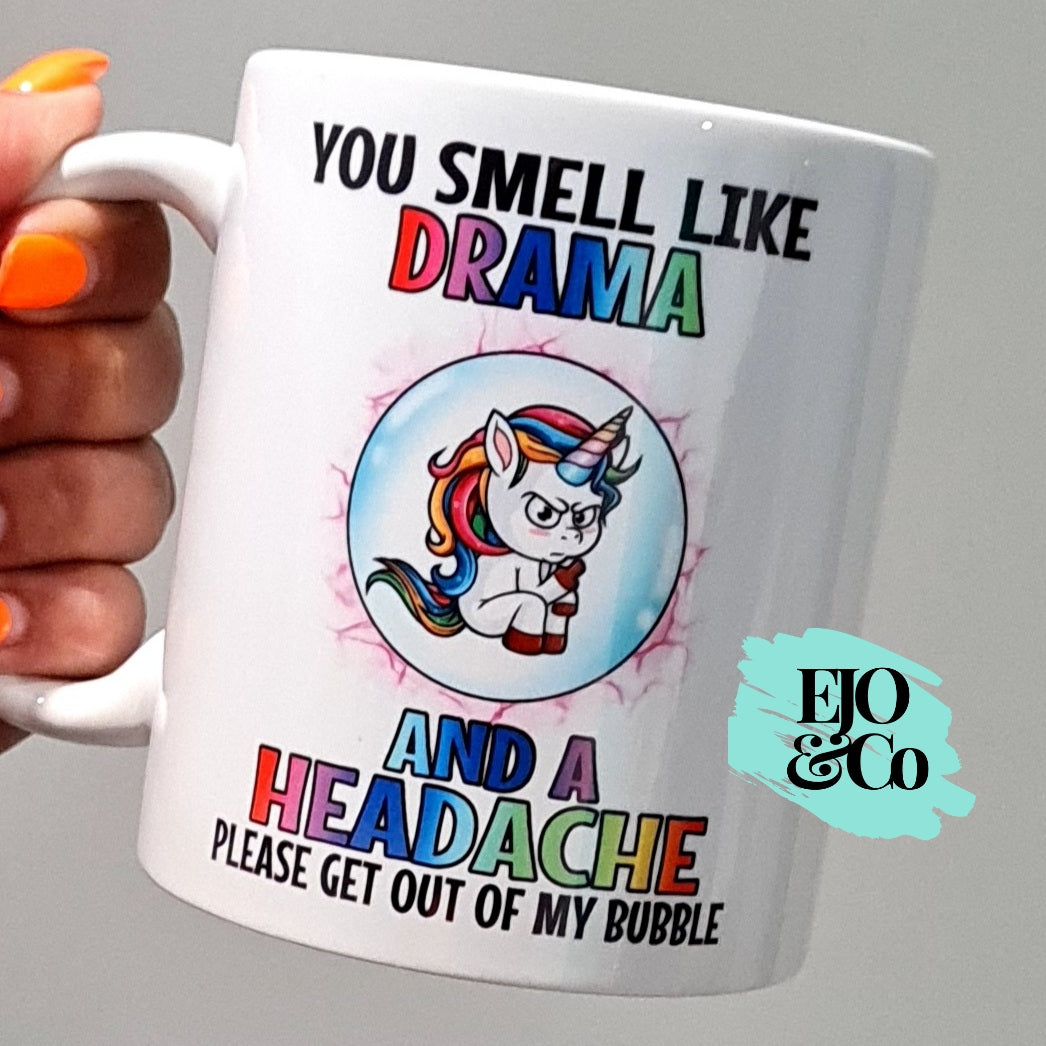 Smell Like Drama Coffee Mug