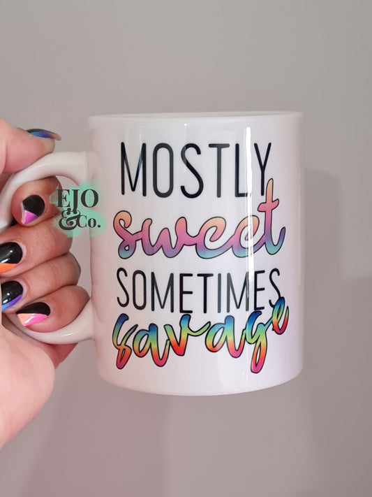 Mostly Sweet Coffee Mug