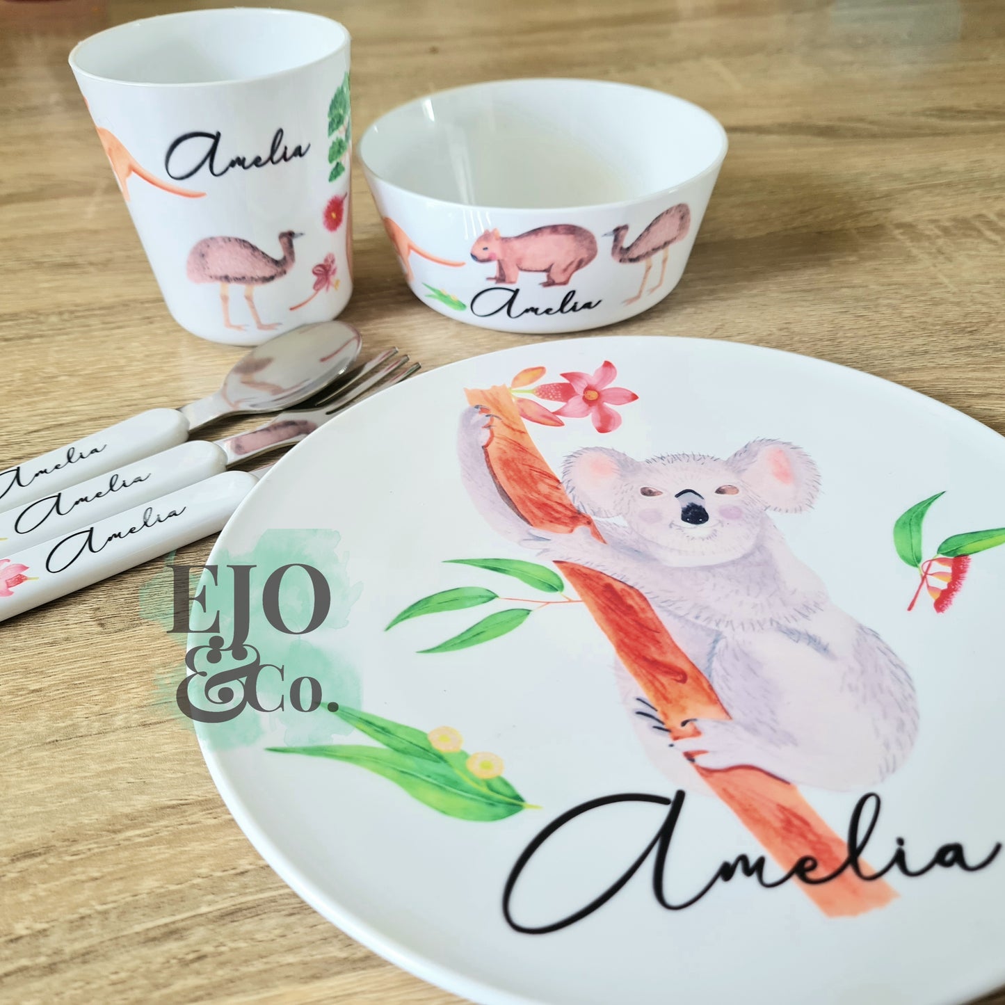 Personalised Kids Dinner Sets