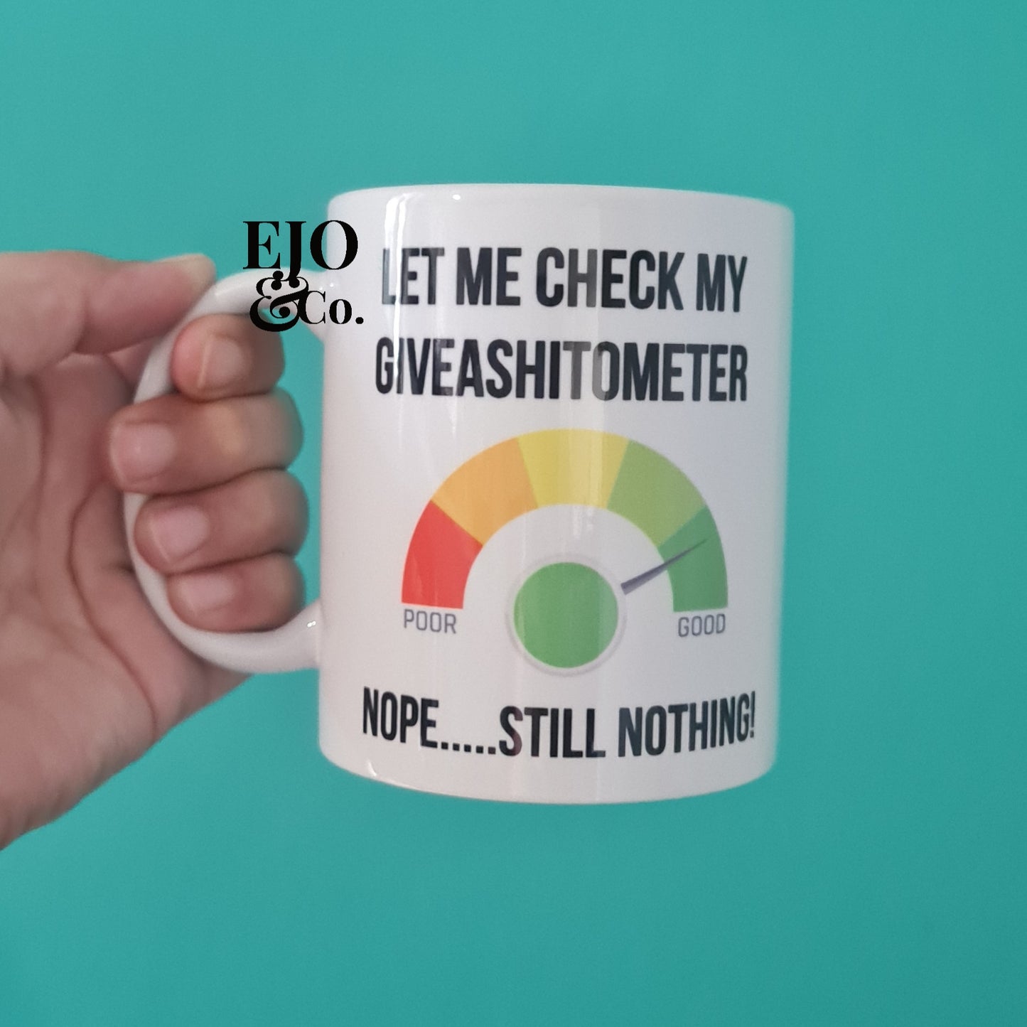 Giveashitometer Coffee Mug