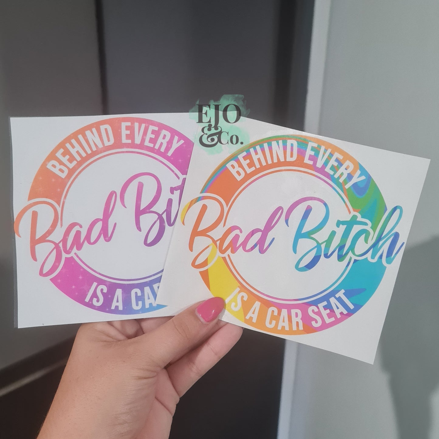 Bad Bitch Car Decal