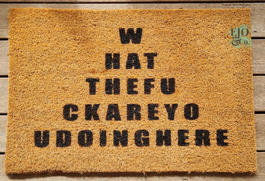 Eye Tester Door Mat