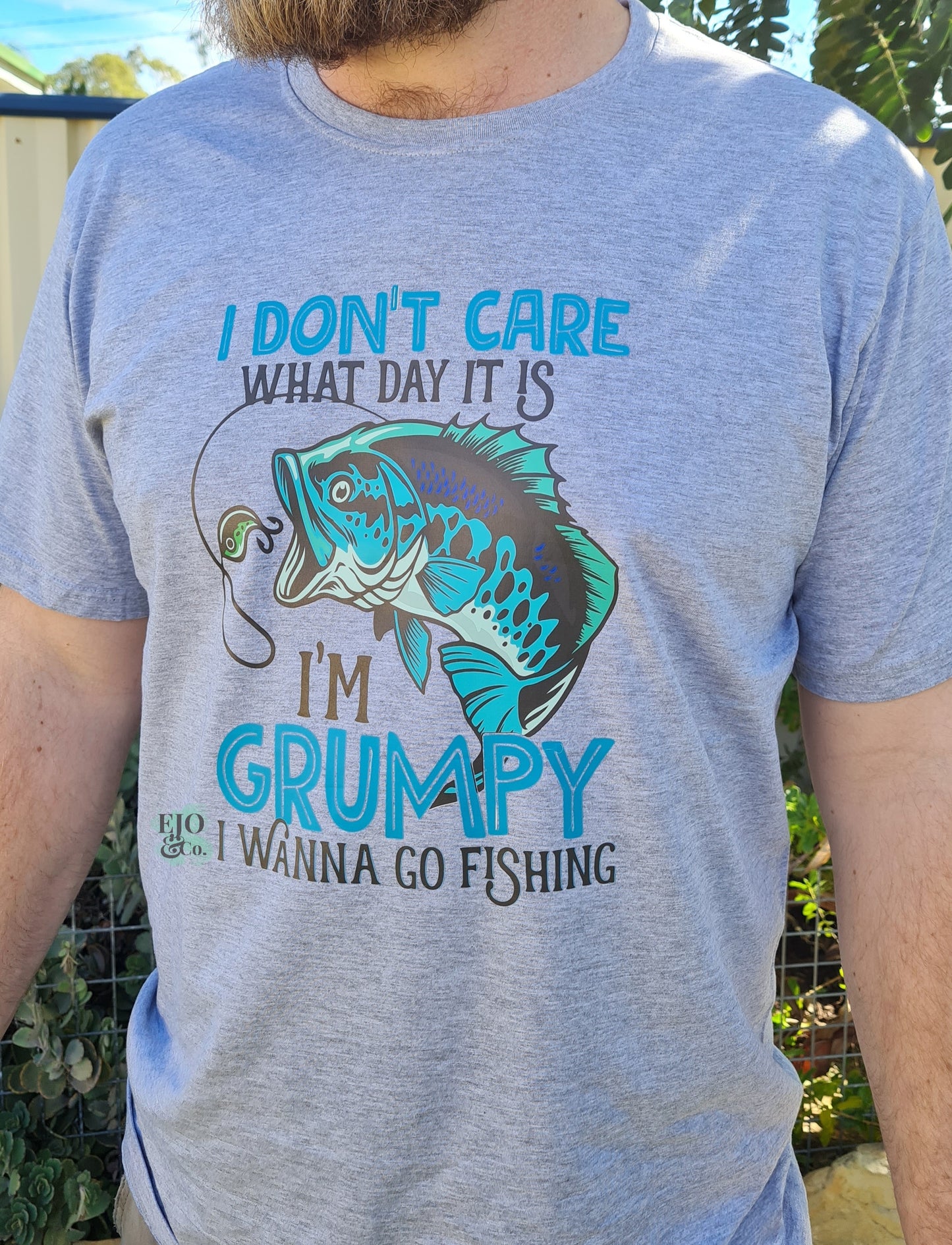 Grumpy Going Fishing Tee