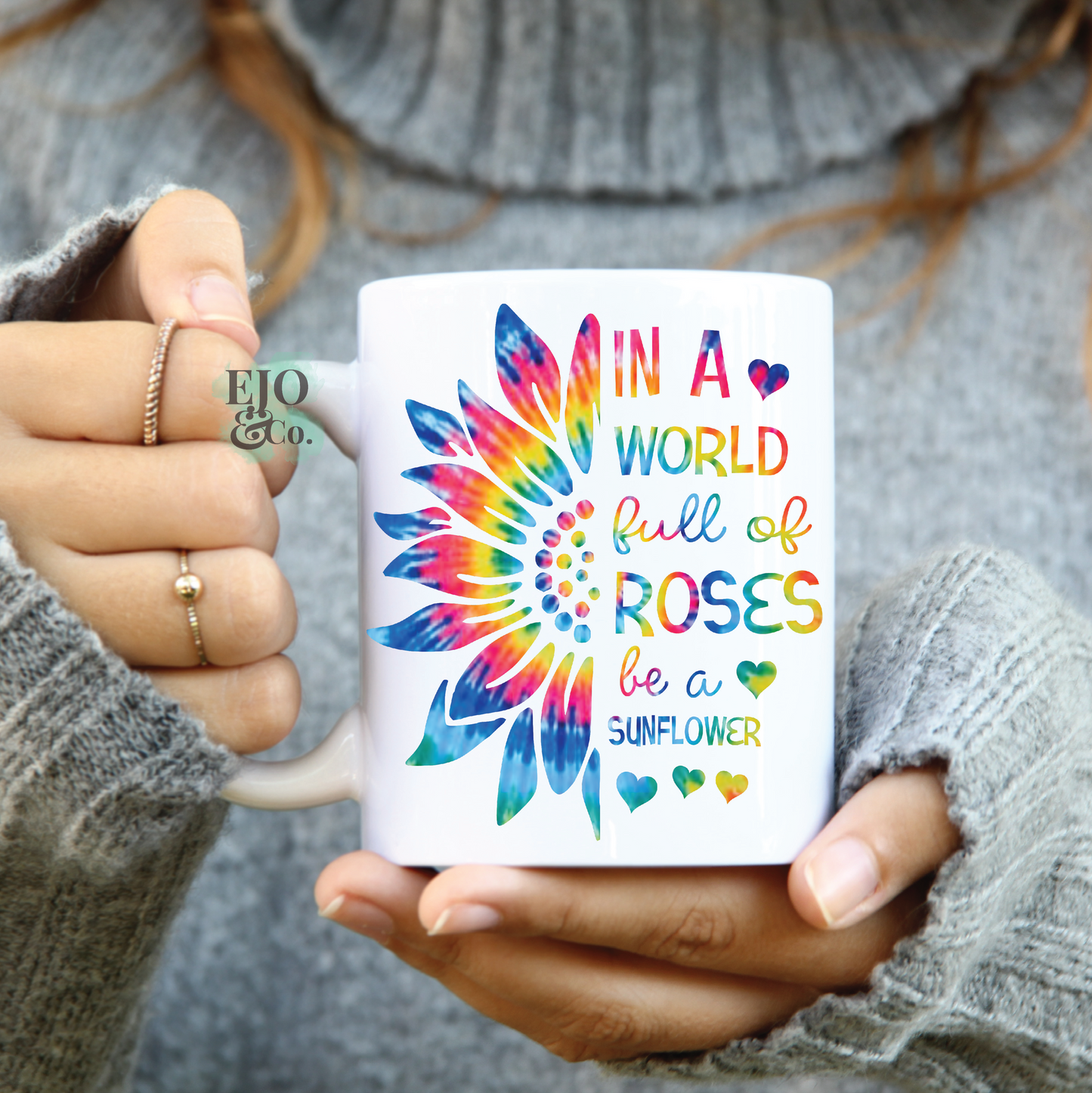 Be  A Sunflower Coffee Mug