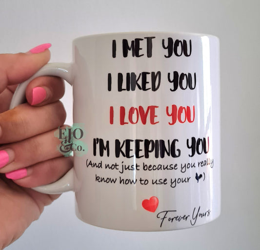 Keeping You Coffee Mug