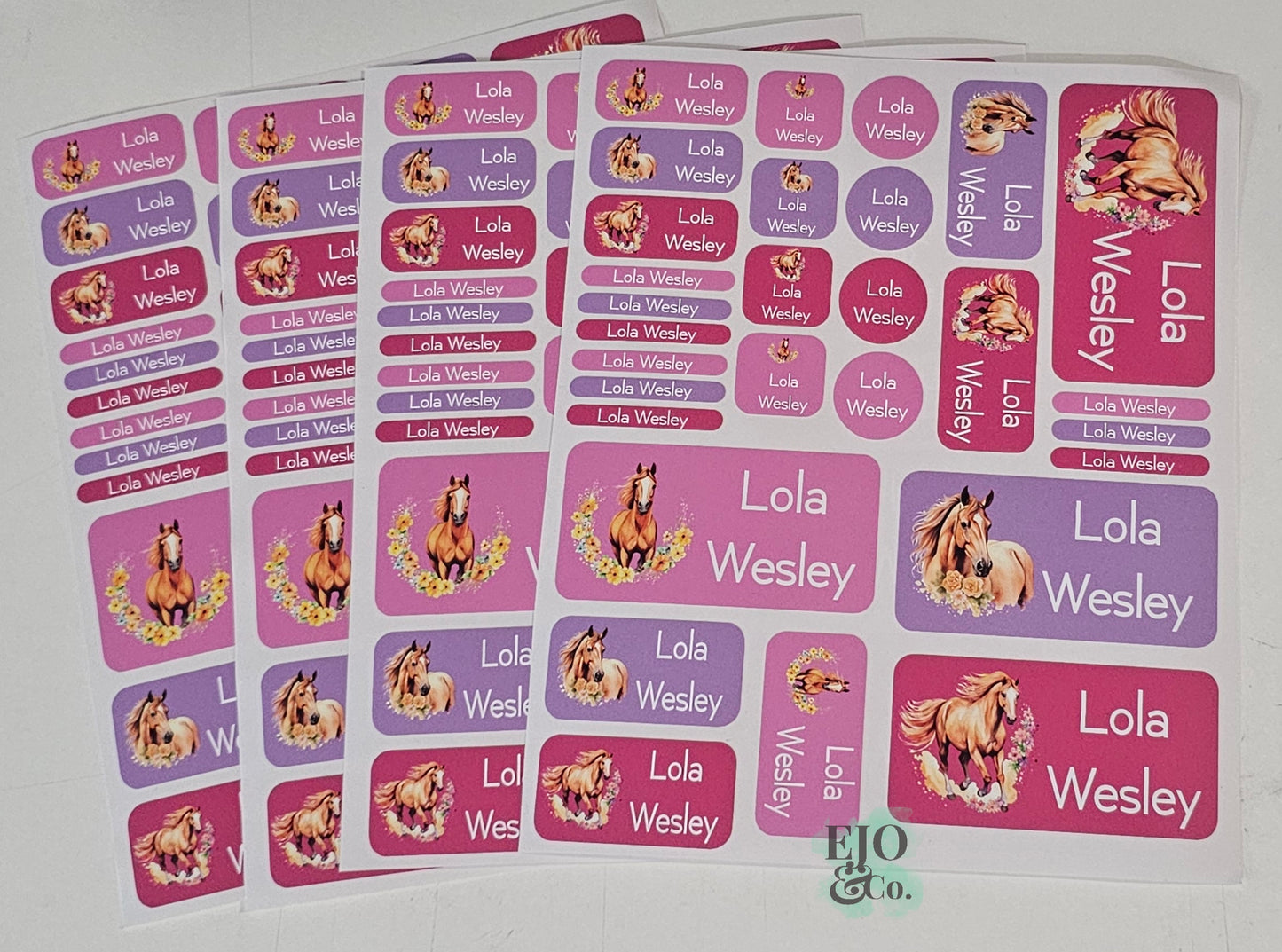 Personalised Name Labels