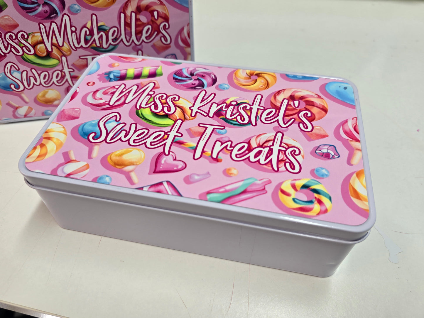 Personalised Sweet Treats Tin