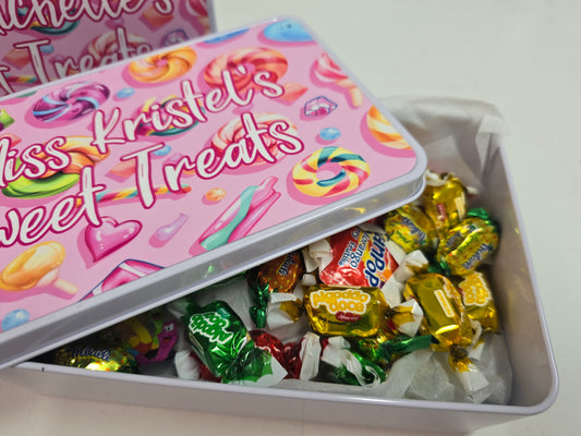 Personalised Sweet Treats Tin